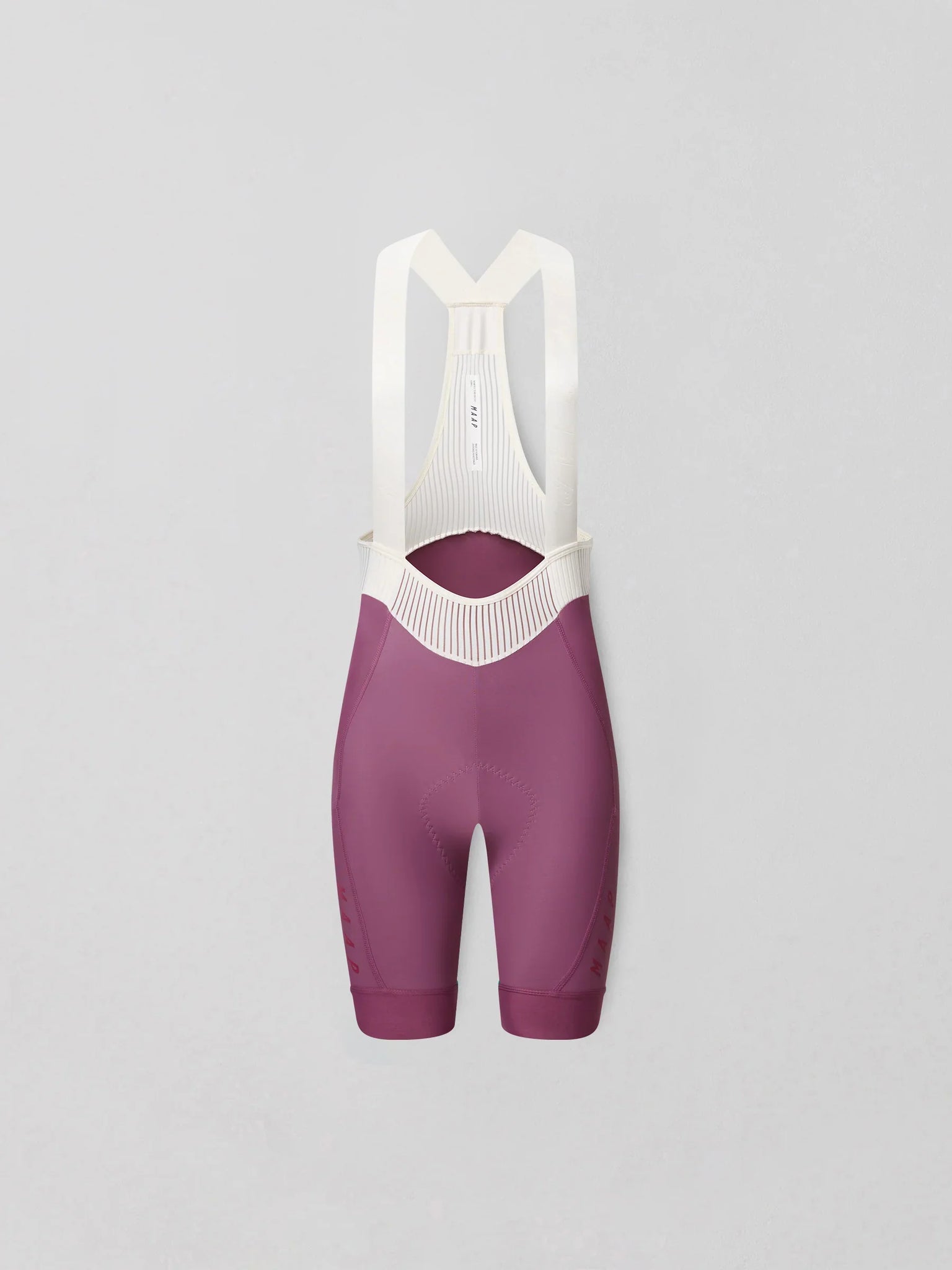 WOMEN´S SHORT TEAM BIB EVO - DARK MAUVE