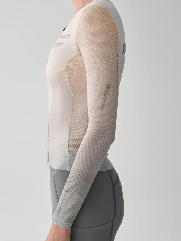 WOMEN'S BLUR PRO AIR LS JERSEY - JAUNE