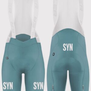 SYNDICATE PRO BIB SHORTS BLUE RAIN