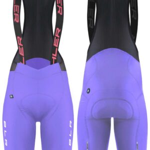 Statement Bib Shorts Lavender